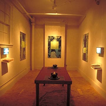 Chopsticks (Installation view), Snug Harbor Cultural Center, NY, 2001