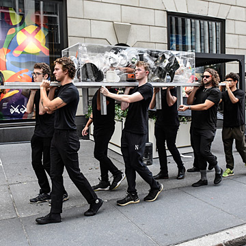 Death by Plastic (Funeral Procession), New York City, 2021