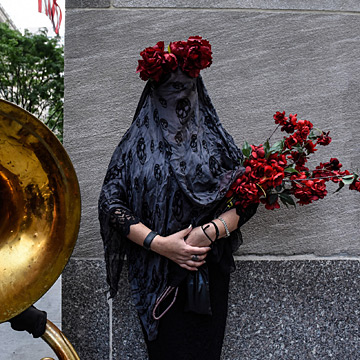 Death by Plastic (Funeral Procession), New York City, 2021