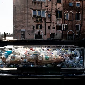 Death by Plastic, Venice, 2019