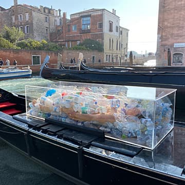 Death by Plastic, Venice, 2019