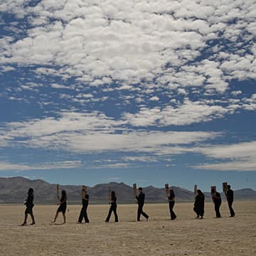 Funeral Procession for a Dead Lake, Winnemucca Lake, NV, 2010