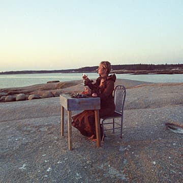 Dinner Party for One on Nothingness, Maine, 2002