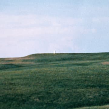 Thinking Box in Infinite Landscape, Nebraska, 1997