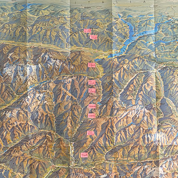 Alps range Switzerland-Italy, 2020