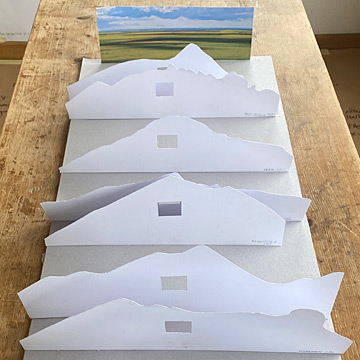 Horizon Gallery model, 2020